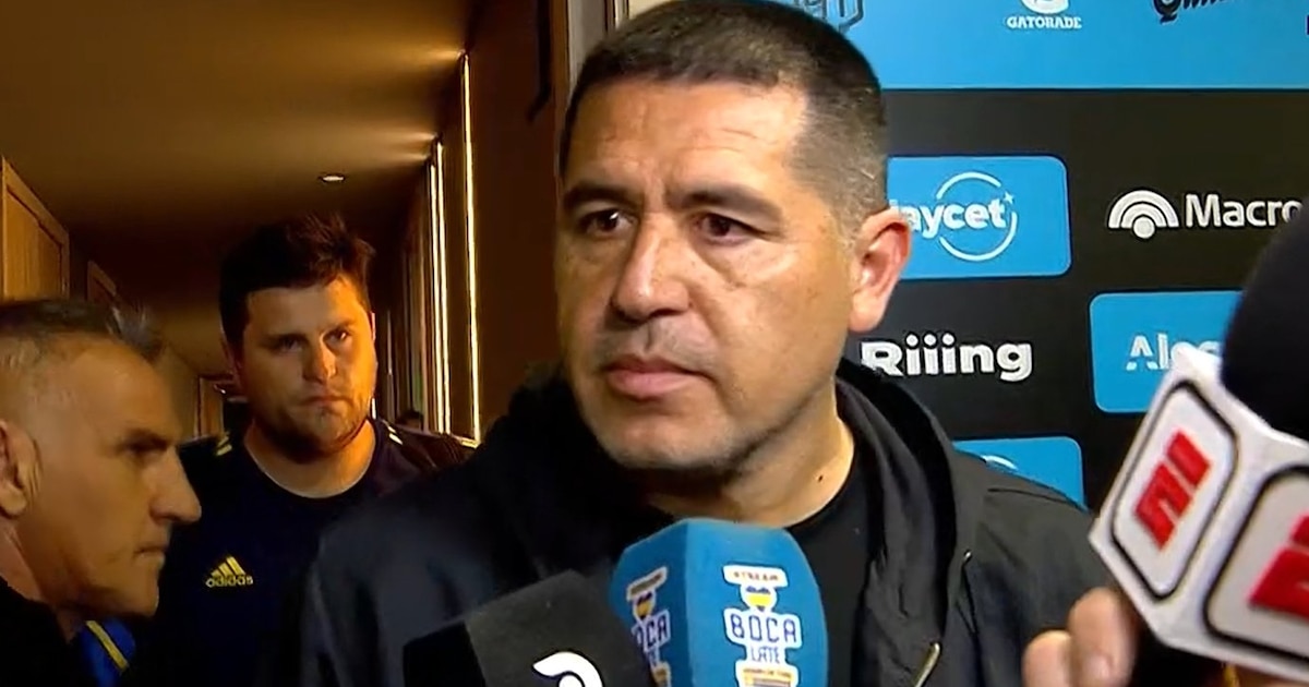 Riquelme habló tras la renuncia de Diego Martínez en Boca: les pidió disculpas a los hinchas y se molestó frente a las preguntas