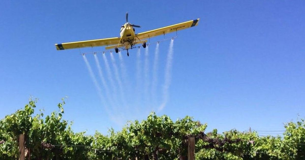 Falsa alarma en San Juan: productores rurales confundieron un avión fumigador con un “rompetormentas”