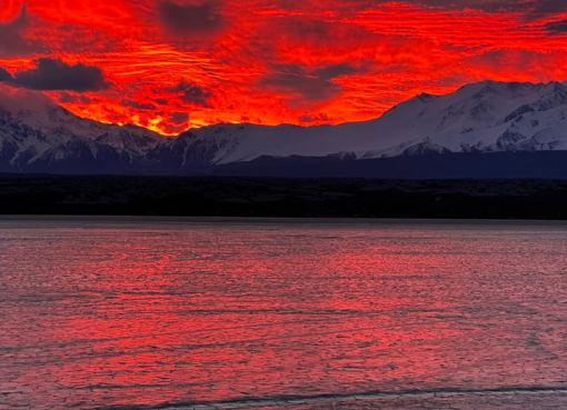 Un sanjuanino capturó las maravillas del atardecer en Barreal y el video se hizo viral