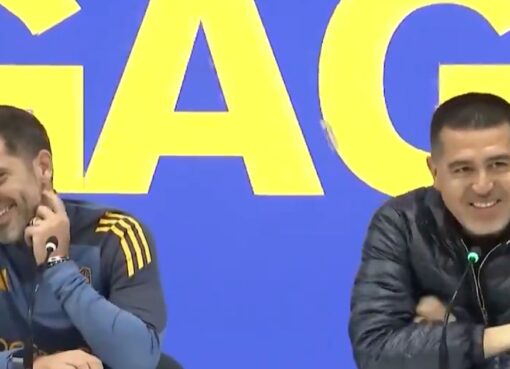 Dos perlitas de la presentación de Gago: la filosa respuesta al hablar sobre cuando lo contactó Boca y la broma de Riquelme