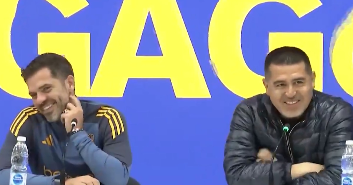 Dos perlitas de la presentación de Gago: la filosa respuesta al hablar sobre cuando lo contactó Boca y la broma de Riquelme