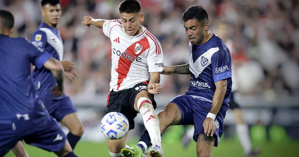 River Plate empató 1-1 contra el líder Vélez y dejó escapar su última carta para pelear por la Liga Profesional