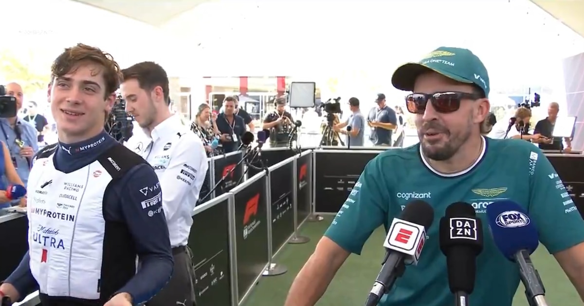 La particular frase con la que Fernando Alonso se refirió al sobrepaso de Colapinto en el GP de Estados Unidos