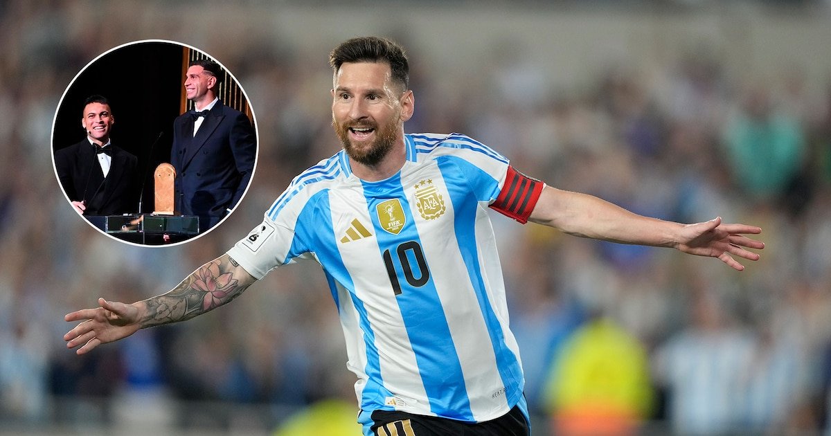 El cálido mensaje de Lionel Messi para Dibu Martínez y el resto de los argentinos ternados en el Balón de Oro: “¡Qué grande!”