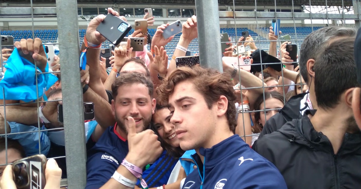 La noble actitud de Colapinto con los fanáticos que lo alentaron en el GP de San Pablo de F1