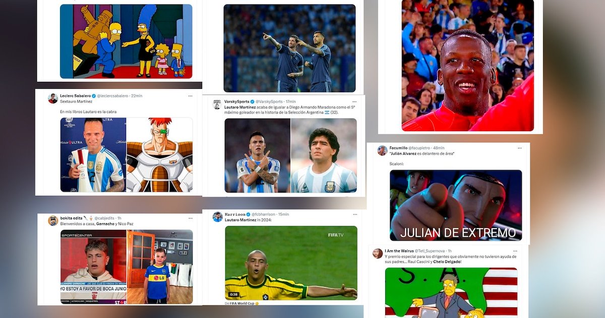 Estallaron los memes tras el triunfo de Argentina ante Perú: Lautaro y Dibu Martínez, la despedida a Messi y Advíncula, los elegidos