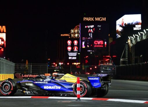 Franco Colapinto tuvo un duro accidente en la clasificación del GP de Las Vegas de Fórmula 1: George Russell largará desde la pole