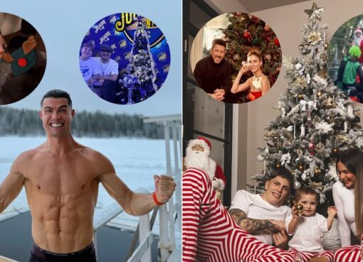 Del frío extremo de Cristiano Ronaldo al plan familiar de Garnacho: así celebran la Navidad las estrellas del fútbol