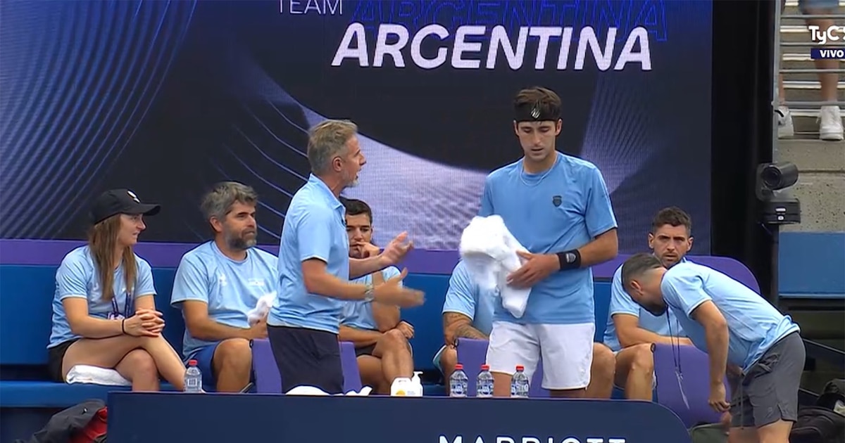 La particular arenga a Tommy Etcheverry del capitán argentino de United Cup que se hizo viral