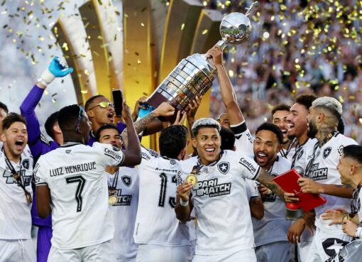 Botafogo le ganó una apasionante final a Atlético Mineiro en el Estadio Monumental y se consagró campeón de la Copa Libertadores