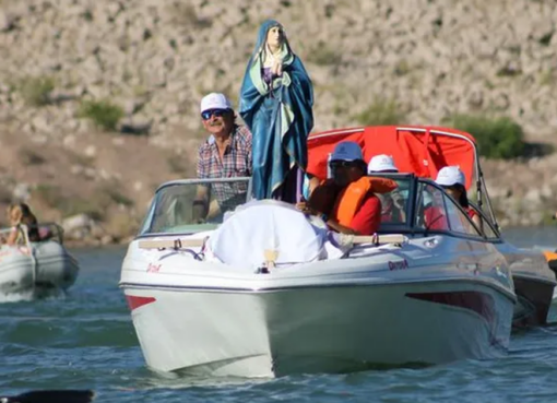 La procesión de la Virgen en el agua se muda del Dique de Ullum al Dique Punta Negra: ¿por qué?