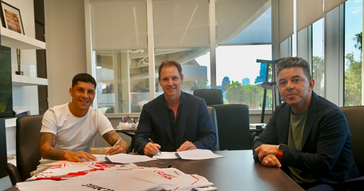 River Plate hizo oficial la incorporación de Enzo Pérez: la histórica frase elegida para el anuncio