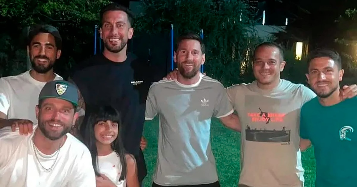 El emotivo reencuentro de Lionel Messi en Rosario antes de emprender su regreso a Miami