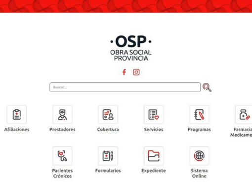 Mirá la nueva página web de la Obra Social Provincia y qué trámites podés hacer