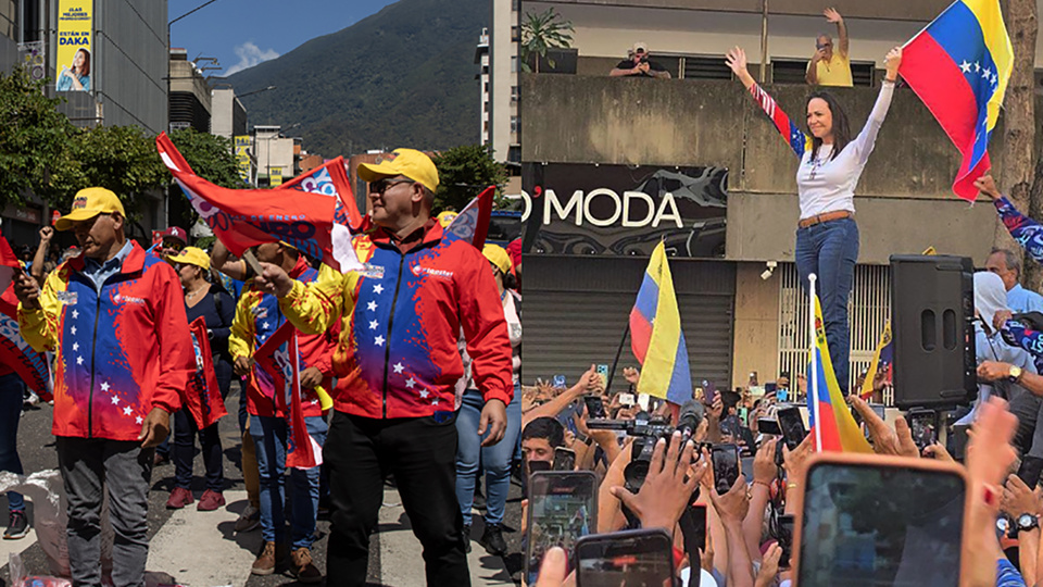 Venezuela: Machado denunció un breve arresto y el gobierno la desmintió | La líder opositora había encabezado una protesta contra la investidura de Maduro