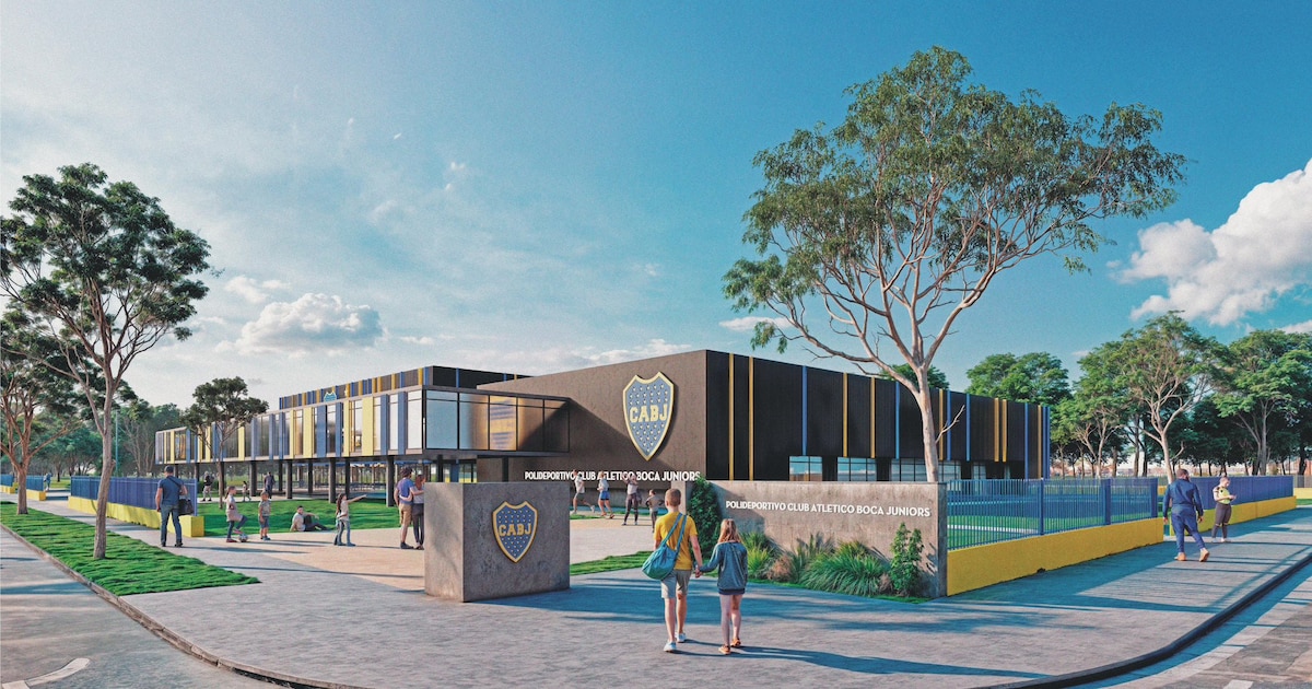 Boca Juniors dio a conocer nuevas imágenes del microestadio que construirá para los deportes amateurs