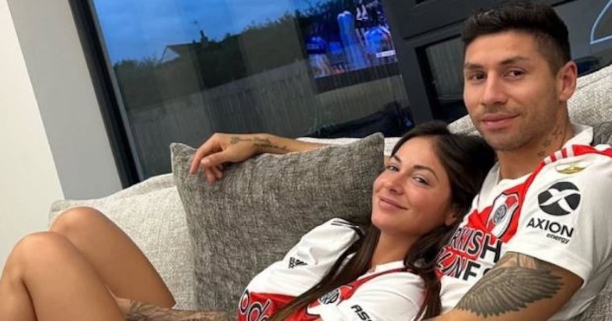 Los posteos de Gonzalo Montiel y su pareja tras acordar su regreso a River que hicieron furor entre los fanáticos