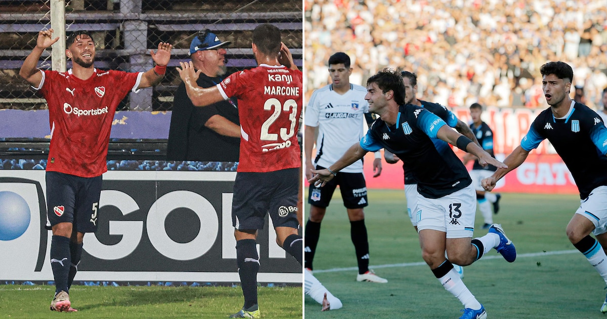 Todos los goles de las contundentes victorias de Independiente y Racing en sus últimos amistosos de verano