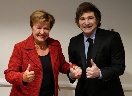 La historia detrás de la foto de Milei con Georgieva: Sonrisas y la súplica por más dólares | El Gobierno quiere acelerar un nuevo préstamo con el FMI