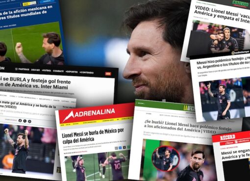 “Burla” y “polémico festejo”: las portadas de los medios mexicanos por la dedicatoria de Messi tras su gol al América