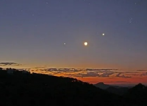 Una línea de planetas y el esplendor de un cometa, visibles en el cielo sanjuanino: cómo apreciar los fenómenos