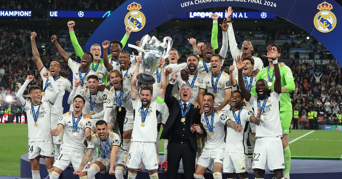 Con Real Madrid como líder, la lista de los mejores equipos del 2024: los tres clubes argentinos mejor ubicados