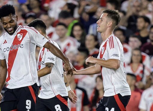 Con dos golazos de Galoppo y Borja, River Plate venció a la selección de México en el Monumental