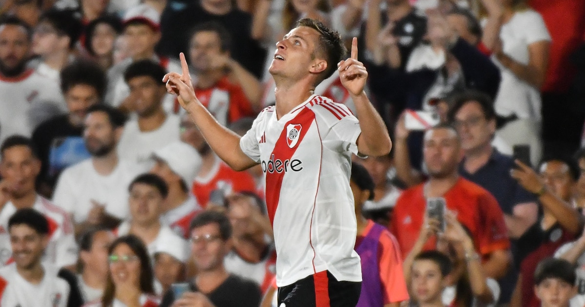 Zurdazo al ángulo: así fue el primer gol de Giuliano Galoppo en River Plate