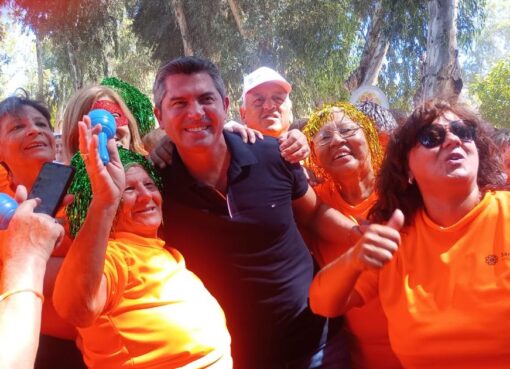 El cumple de Marcelo Orrego se celebró a todo color en el camping de Don Bosco