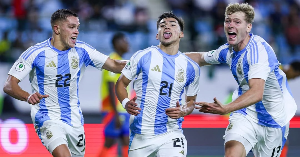 Gambeta y derechazo al ángulo: el golazo de Ian Subiabre que le dio a Argentina el pasaje al Mundial Sub 20