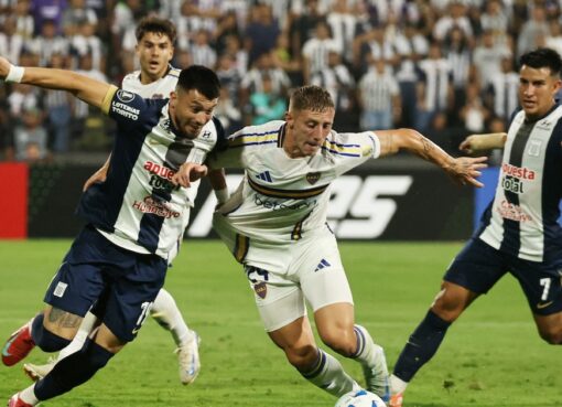 Boca perdió 1-0 ante Alianza Lima en Perú por el duelo de ida de la Fase 2 de la Libertadores