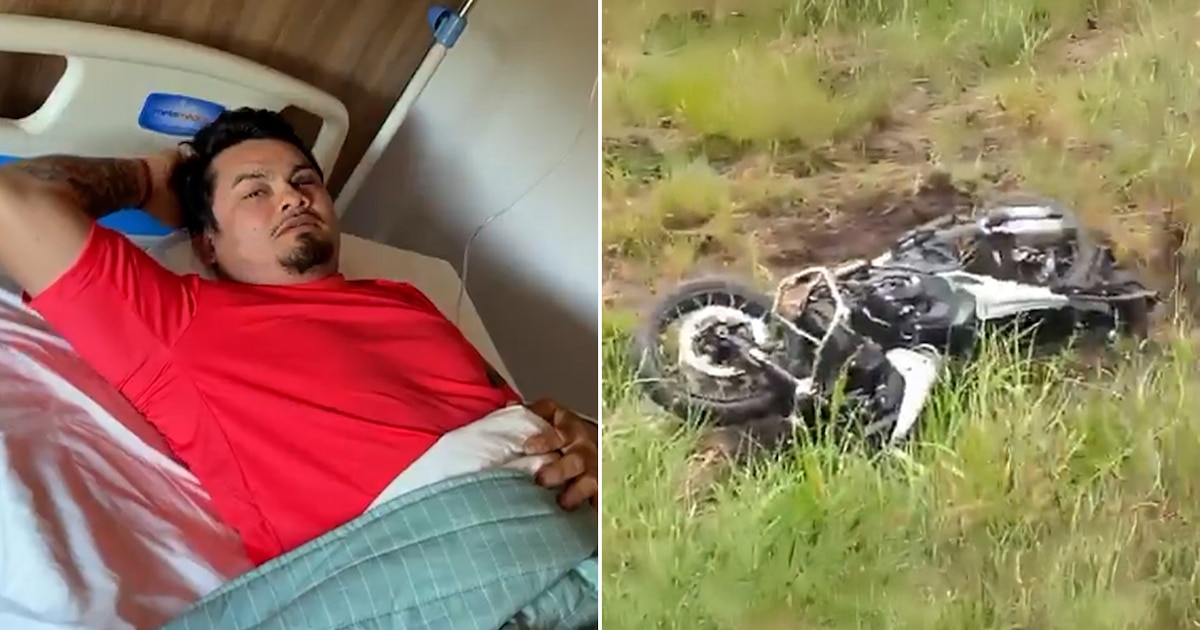 El crudo testimonio del Chino Maidana tras el accidente que sufrió en la ruta: “Iba a 200 km/h, estoy vivo de milagro”