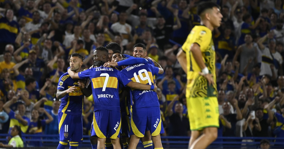 Boca Juniors sufrió en la Bombonera, pero venció 2-1 a Aldosivi antes del cruce por Copa Libertadores