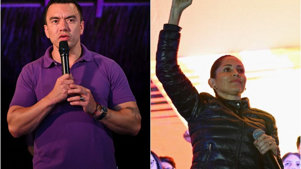 Balotaje en Ecuador: Daniel Noboa reelecto hasta el 2029 y Luisa González denuncia fraude | Dos modelos en disputa