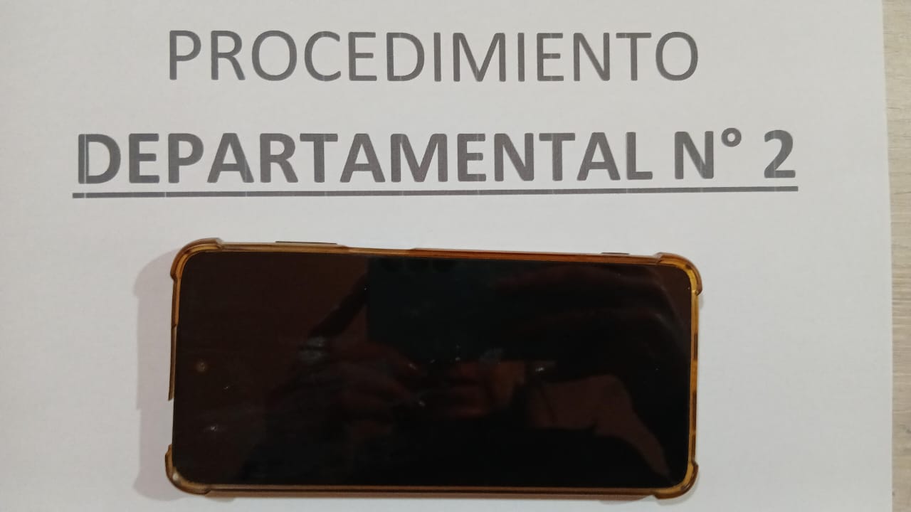 Juan Figueroa  del B°San Francisco de Chimbas preso por robar un celular