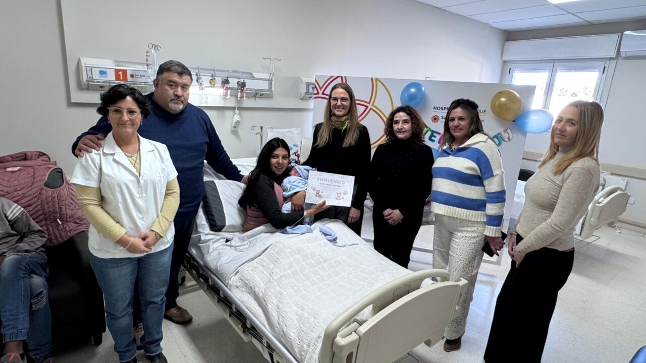 El Bebé 🚼🍼 100 nació en el nuevo hospital de Jáchal SJ