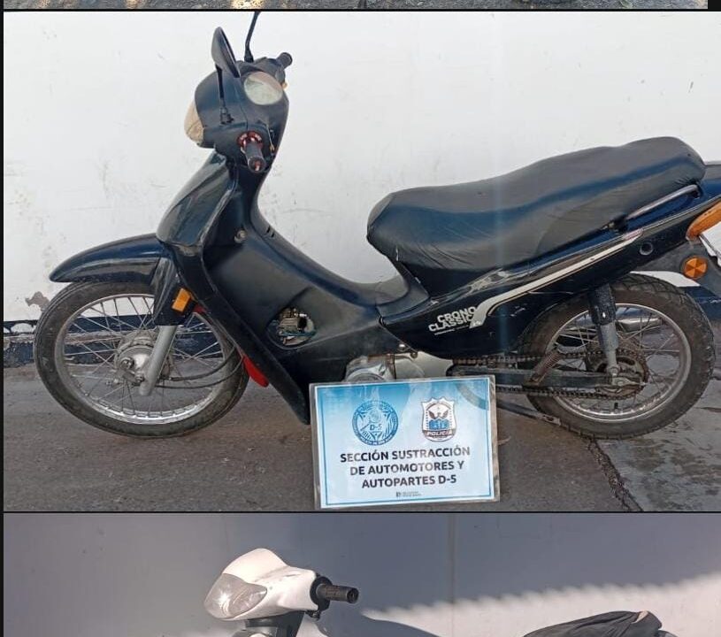 Continúa con éxito la recuperación de motos robadas en San Juan