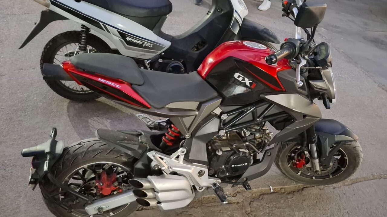 Chimbas Recuperan dos motos robadas
