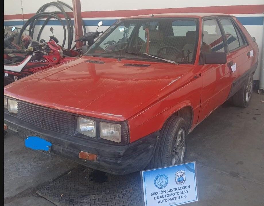 Recuperan un auto en Pocito SJ