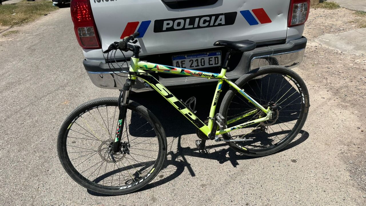 Un Menor detenido por robar una bicicleta 🚲