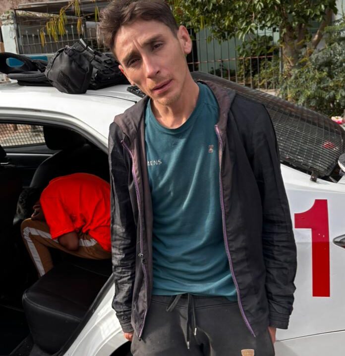 Tres ladrones atrapados en Rawson SJ