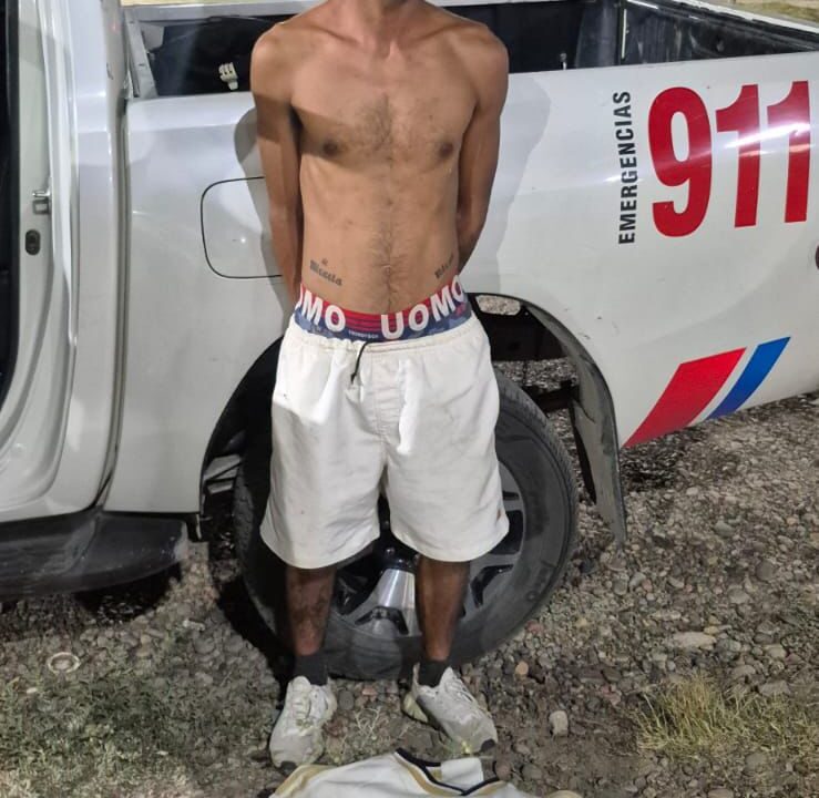 Lo detienen robando en Pocito SJ