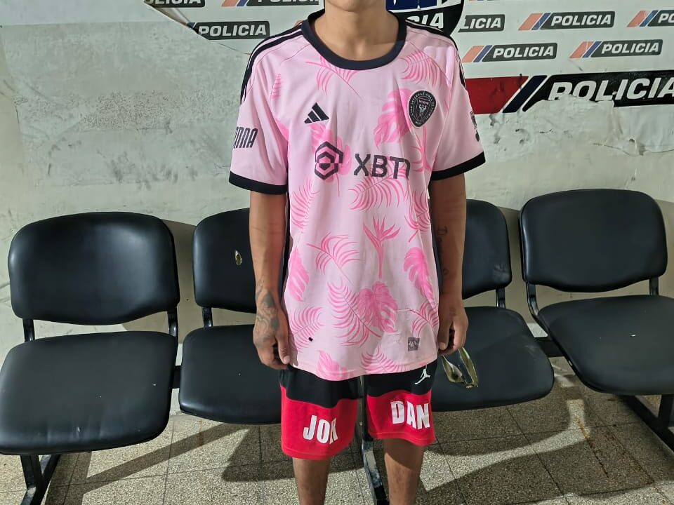 Atrapado por robo agravado en Rawson SJ