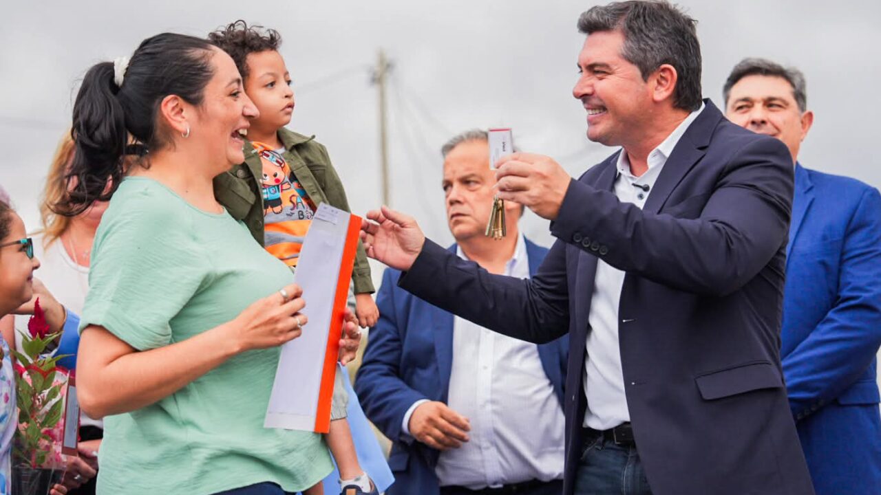 Orrego Cumplió el Objetivo Viviendas para los Sanjuaninos