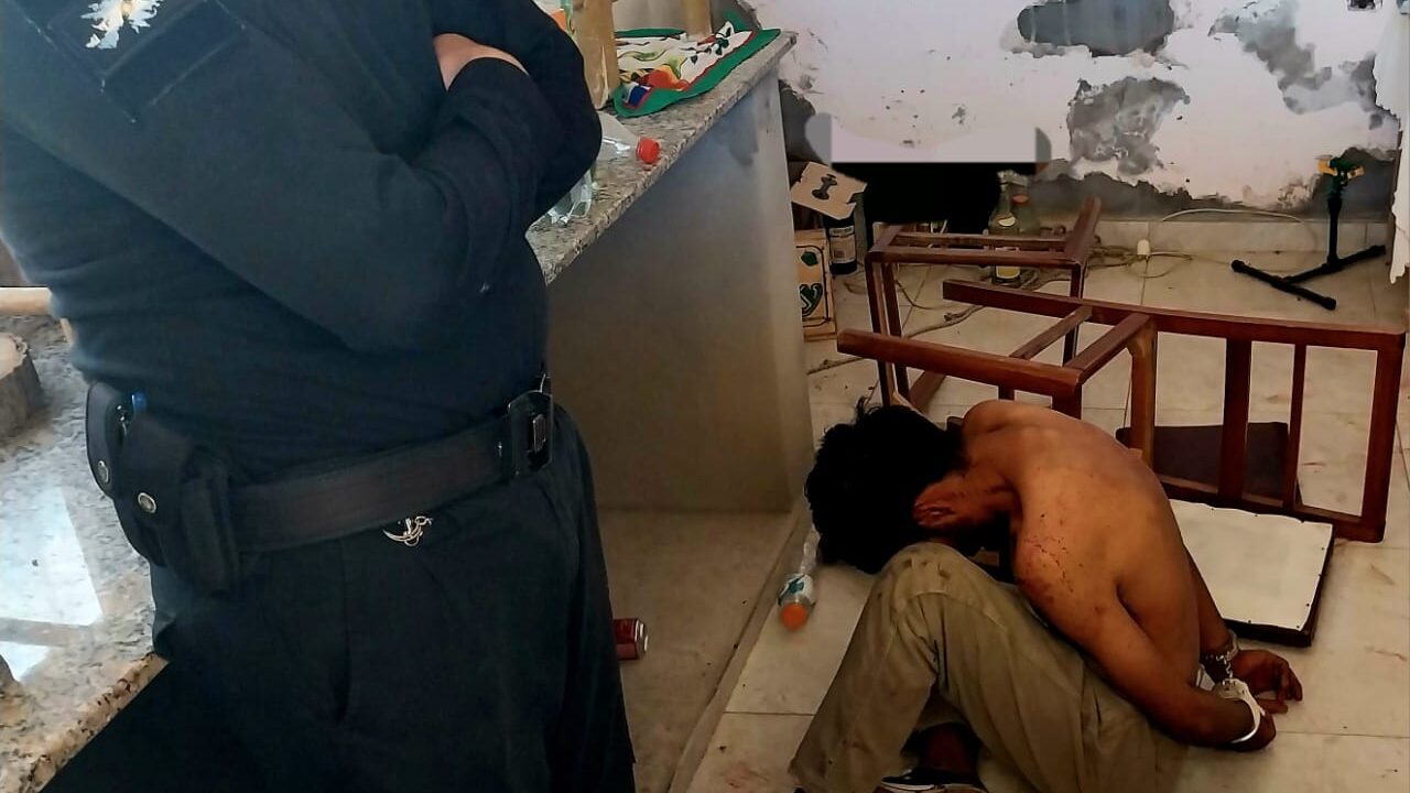 En Albardon SJ Lo Atraparon Robando