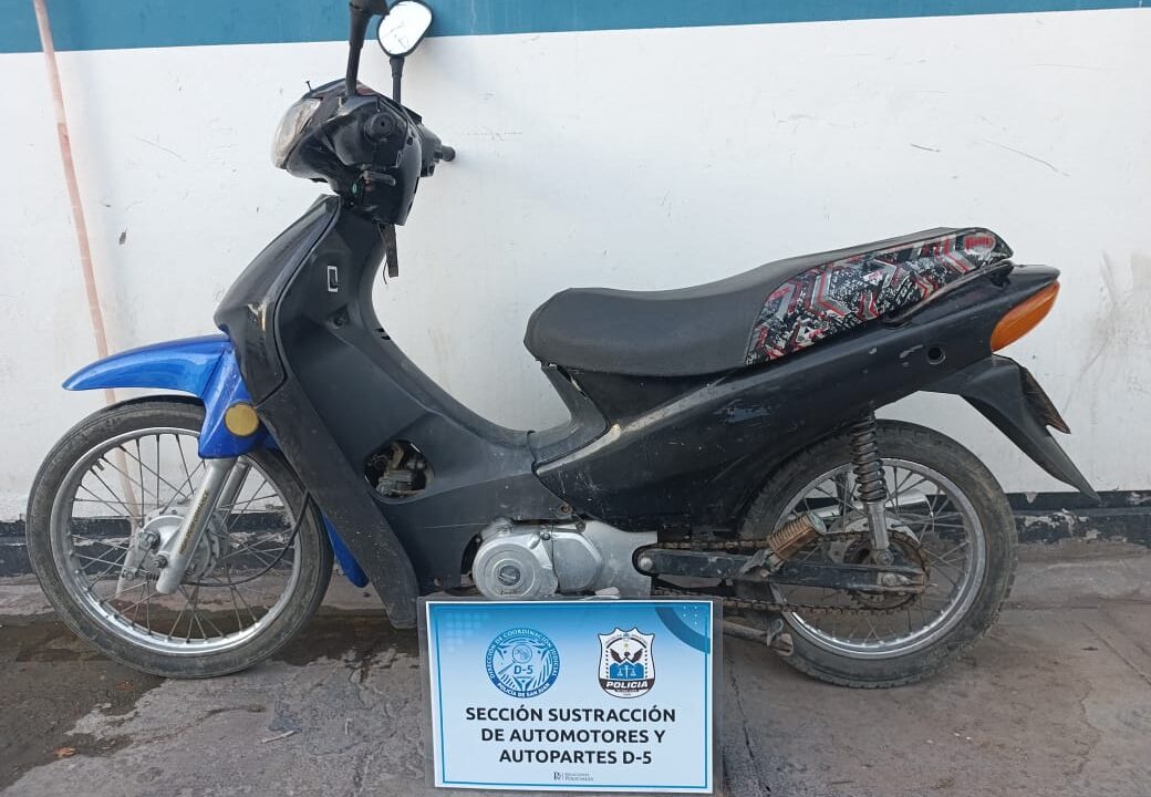 Pocito SJ Recuperan Una Moto 🛵 Robada
