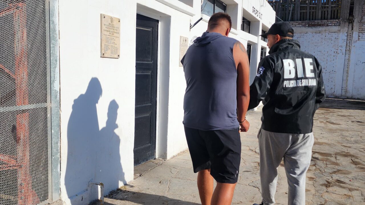 Quiroga Martinez el violento que golpeó y abandonó en crítico estado de salud a su víctima en Caucete SJ.